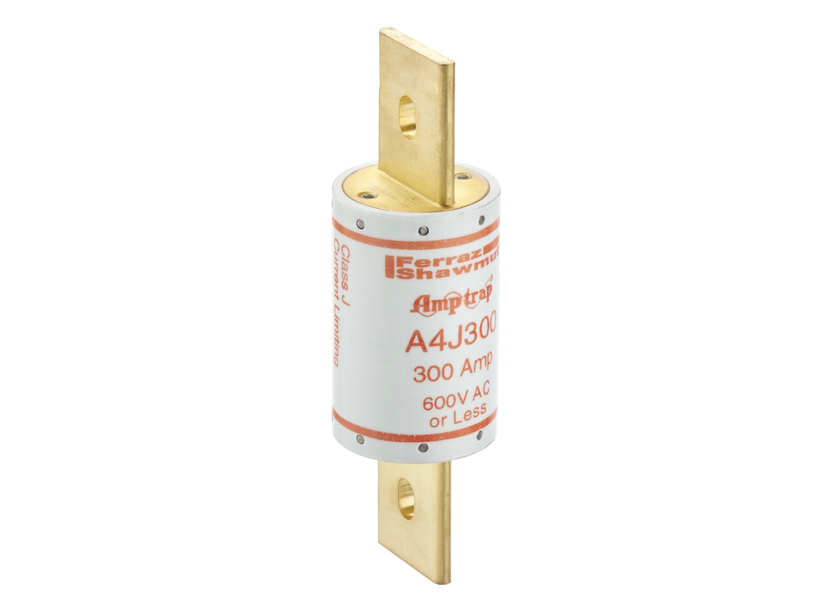 <p>Fuse links Class J, fast acting, up to 400 A, Mersen A4J</p>