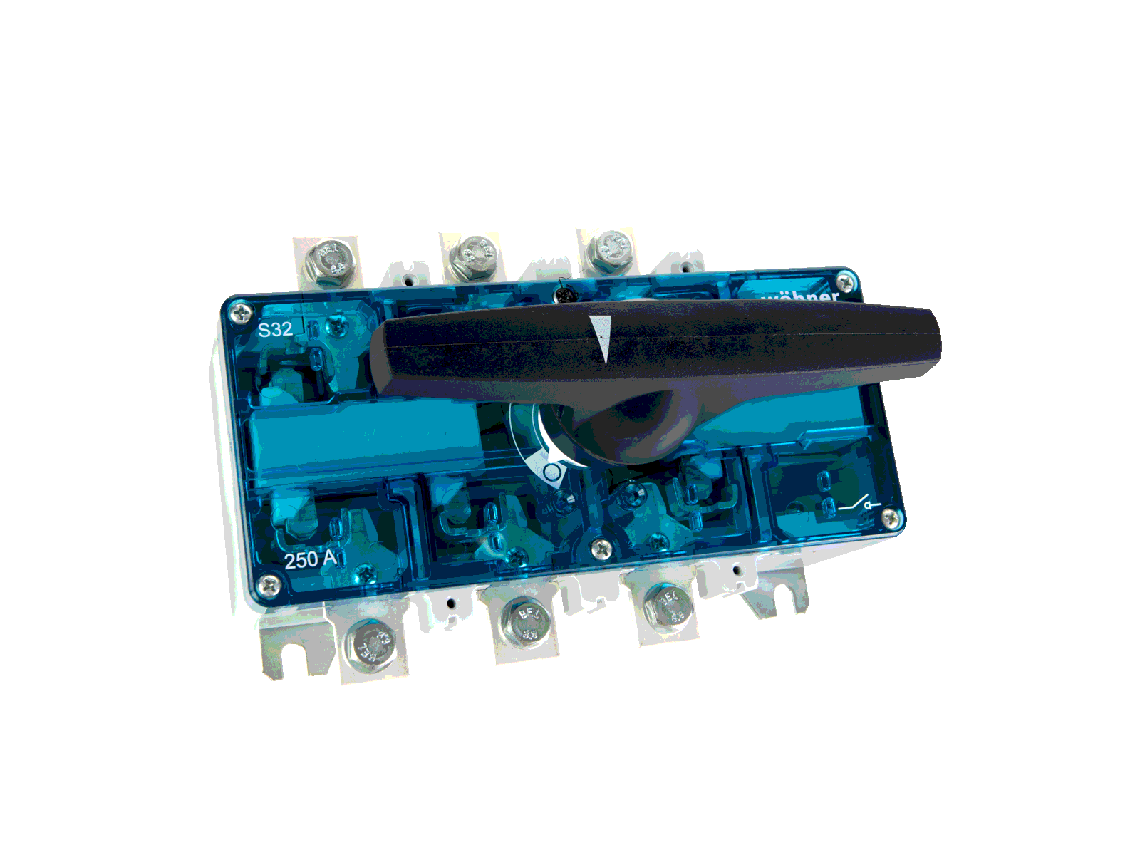 Switch-disconnectors (without fuses), 3-pole
