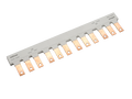 Product image of the product “comb-type busbar, 3-pole, for 4 NH fuse switch disconnectors ”