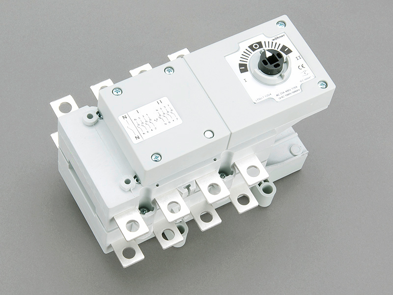 Changeover switches, 3-pole + N